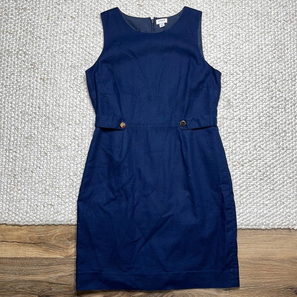 J. Crew Navy Work Dress